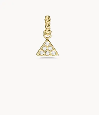 Gold-Tone Stainless Steel Charm