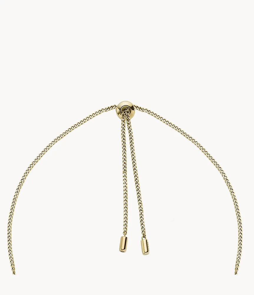 Elliott Gold-Tone Stainless Steel Locket Pendant Necklace