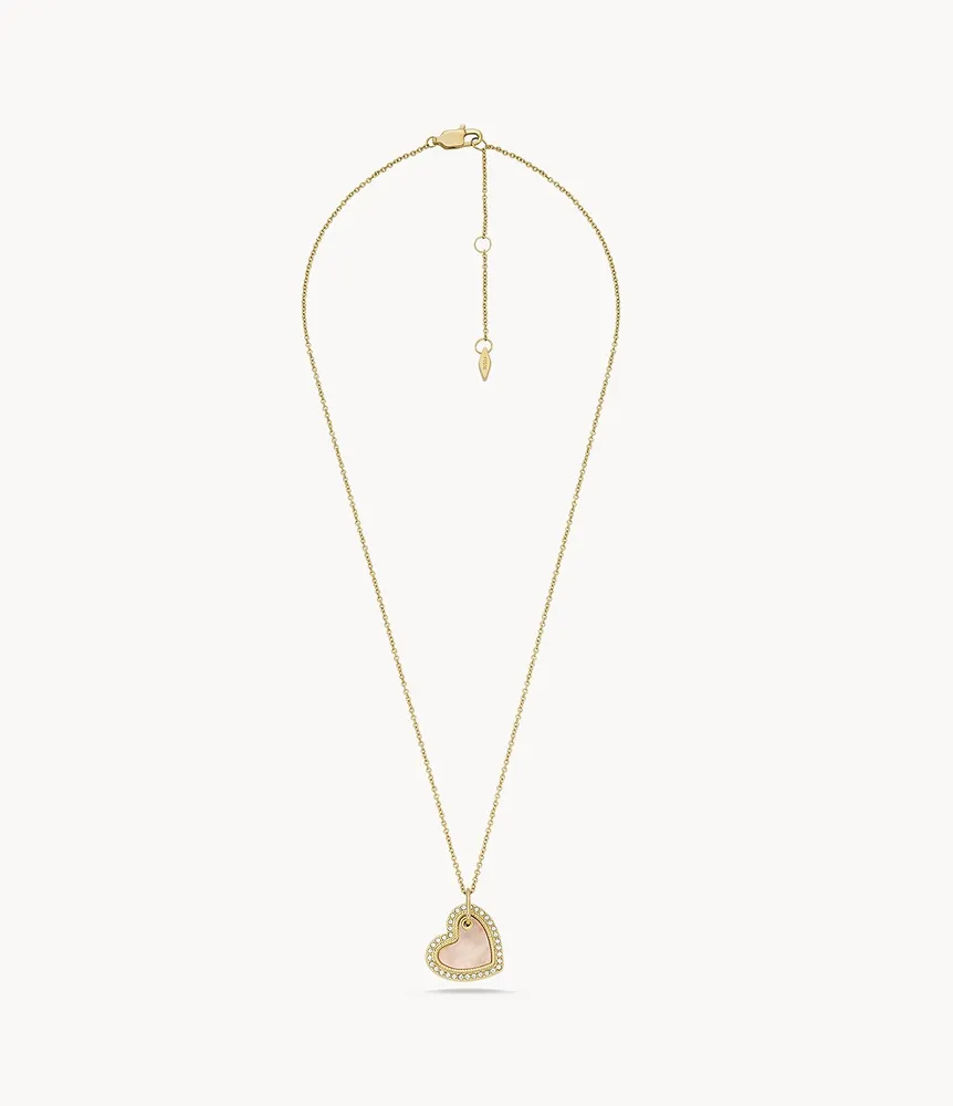 Merritt Pink Mother-of-Pearl Pendant Necklace