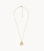 Merritt Pink Mother-of-Pearl Pendant Necklace