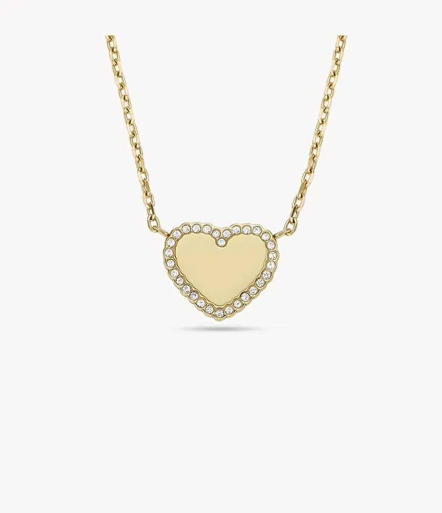 Elliott Gold-Tone Stainless Steel Pendant Necklace