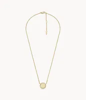 Elliott Gold-Tone Stainless Steel Chain Necklace