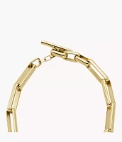 Archival Core Essentials Gold-Tone Brass Chain Necklace