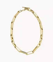 Archival Core Essentials Gold-Tone Brass Chain Necklace