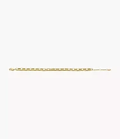Archival Core Essentials Gold-Tone Stainless Steel Chain Bracelet