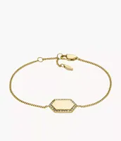 Elliott Gold-Tone Stainless Steel Bracelet