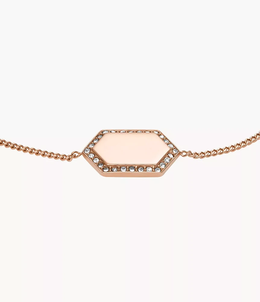 Elliott Rose Gold-Tone Stainless Steel Bracelet