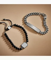 Elliott Stainless Steel ID Bracelet