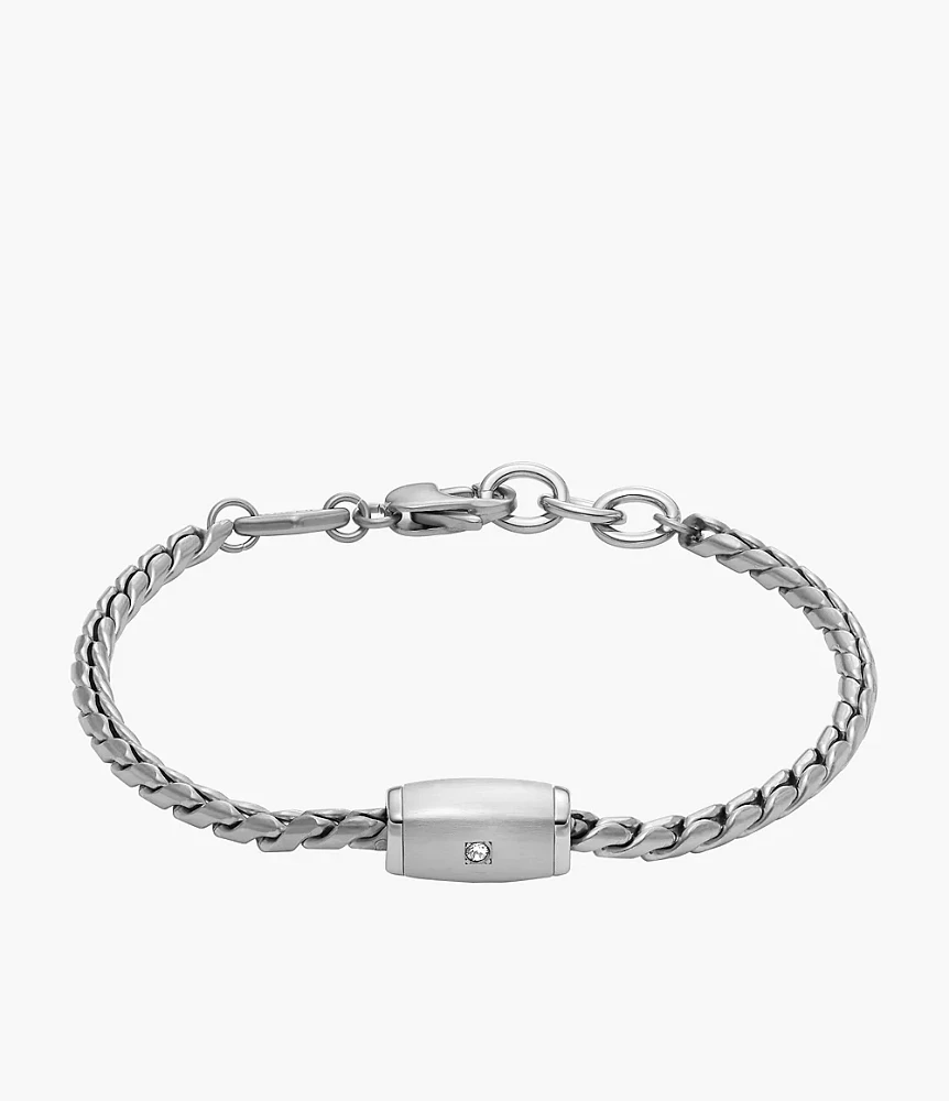 Fathers Day Stainless Steel Chain Bracelet