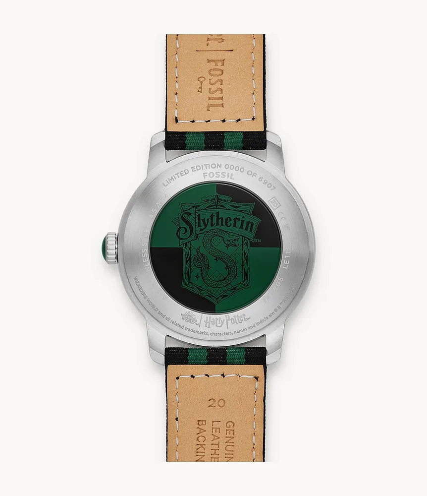Limited Edition Harry Potter™ Three-Hand Slytherin™ Nylon Watch