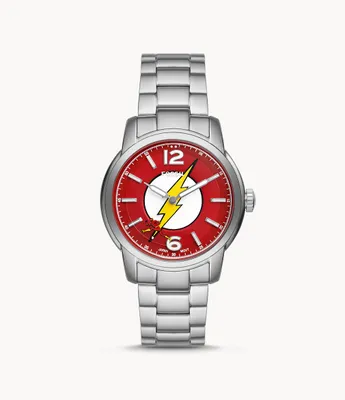 The Flash™ Three-Hand Stainless Steel Watch