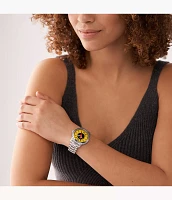 The Reverse-Flash™ Three-Hand Stainless Steel Watch