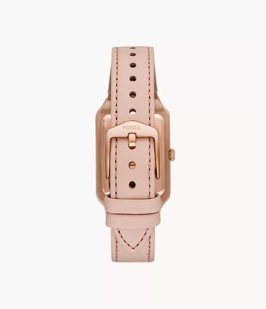 Disney Fossil Limited Edition Three-Hand Blush Leather Watch