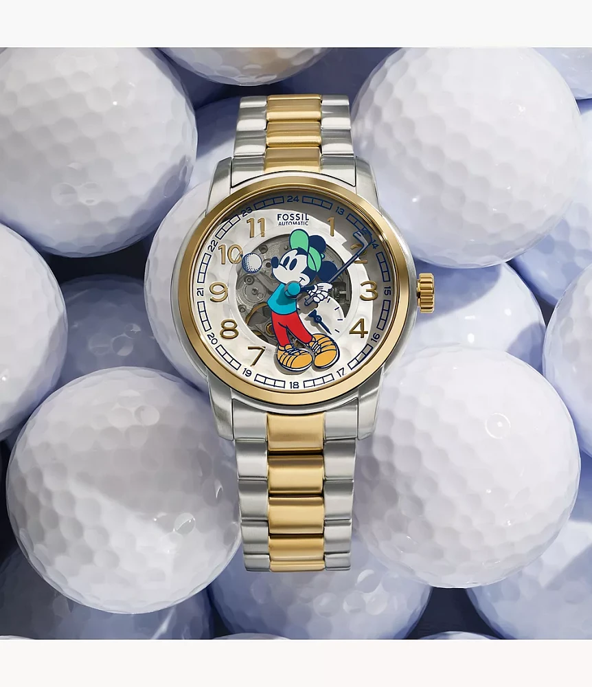 Disney Mickey Mouse x Fossil Limited-Edition Golf Watch