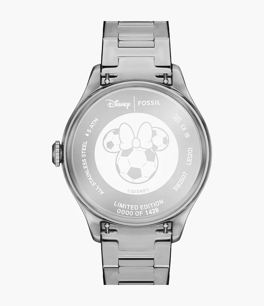 Disney x Fossil Limited-Edition Minnie Mouse Soccer Watch