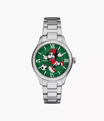 Disney x Fossil Limited-Edition Minnie Mouse Soccer Watch