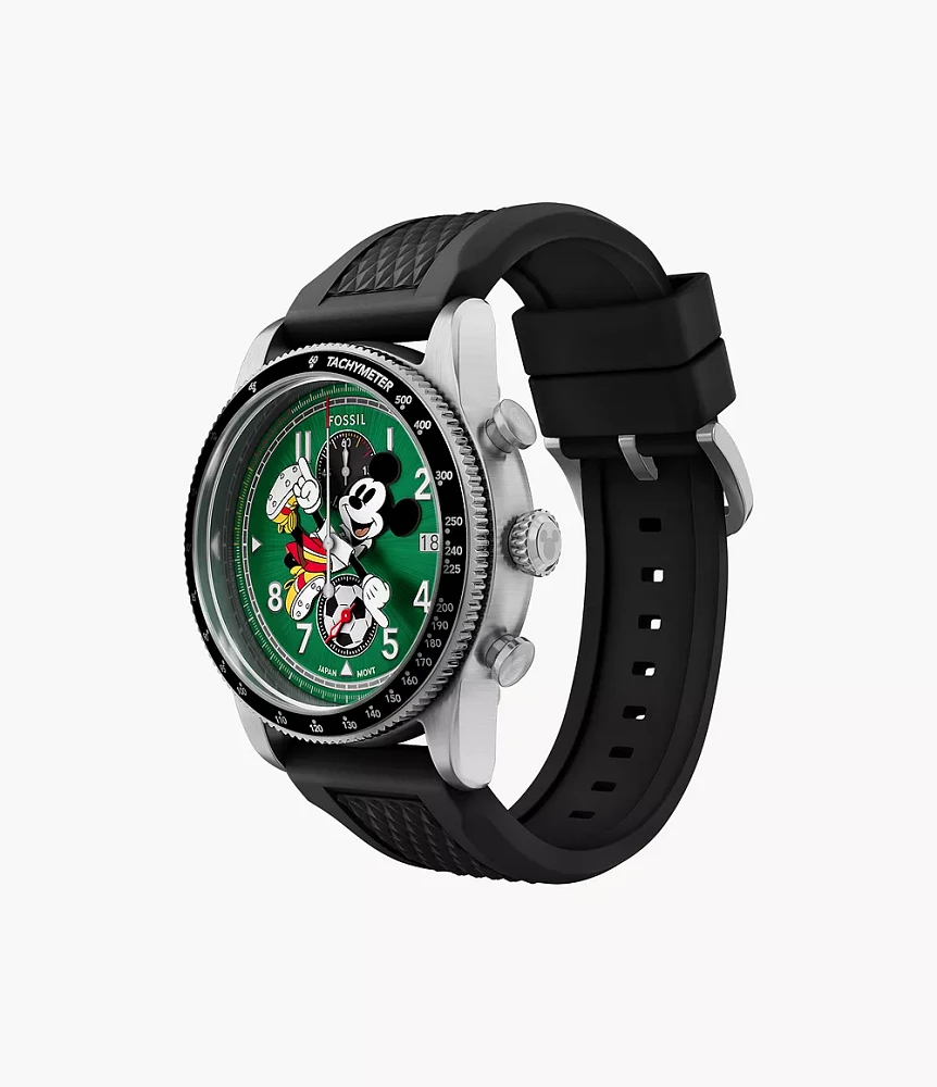 Disney x Fossil Limited-Edition Mickey Mouse Soccer Watch