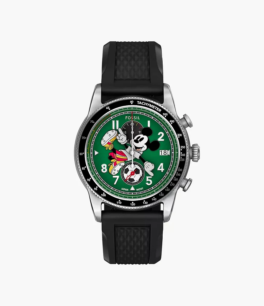 Disney x Fossil Limited-Edition Mickey Mouse Soccer Watch