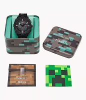 Minecraft x Fossil Limited-Edition Deepslate Chronograph Watch