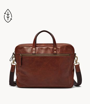 Haskell Double Zip Workbag - MBG9342222 - Fossil