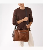 Buckner Leather Convertible Backpack