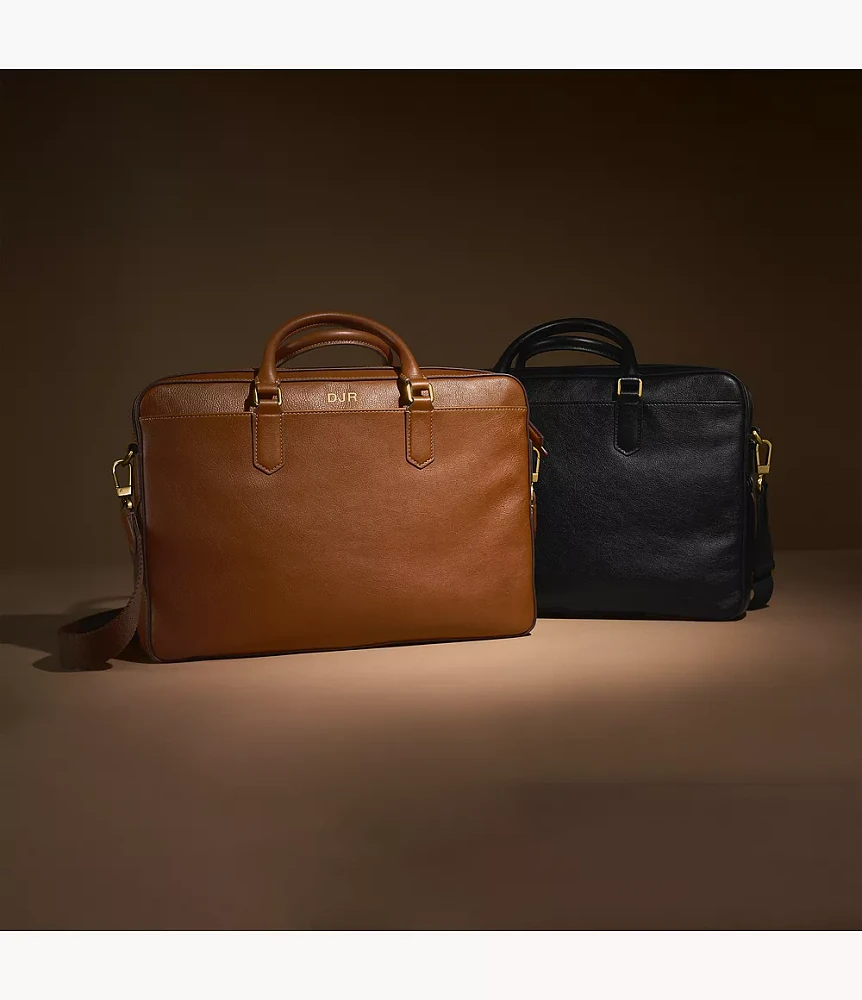 Asher Leather Briefcase