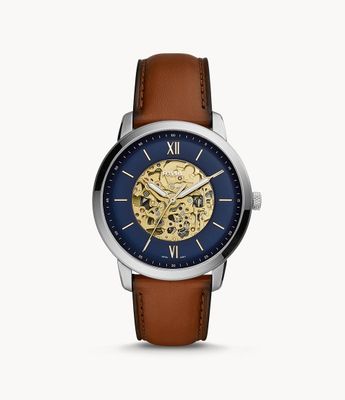 Neutra Automatic Luggage Leather Watch - ME3160 - Fossil