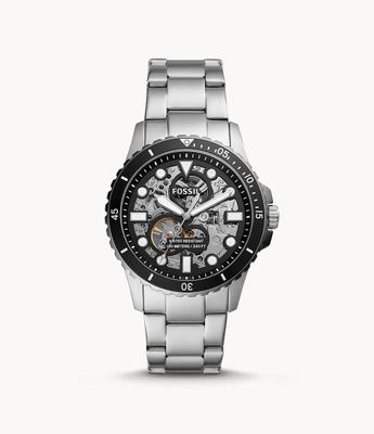 FB-01 Automatic Stainless Steel Watch - ME3190 - Fossil