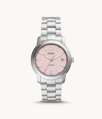 Fossil Heritage Automatic Stainless Steel Watch