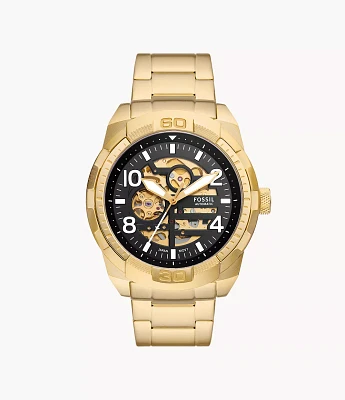 Bronson Automatic Gold-Tone Stainless Steel Watch