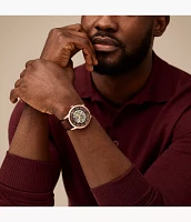 Townsman Automatic Brown Leather Watch
