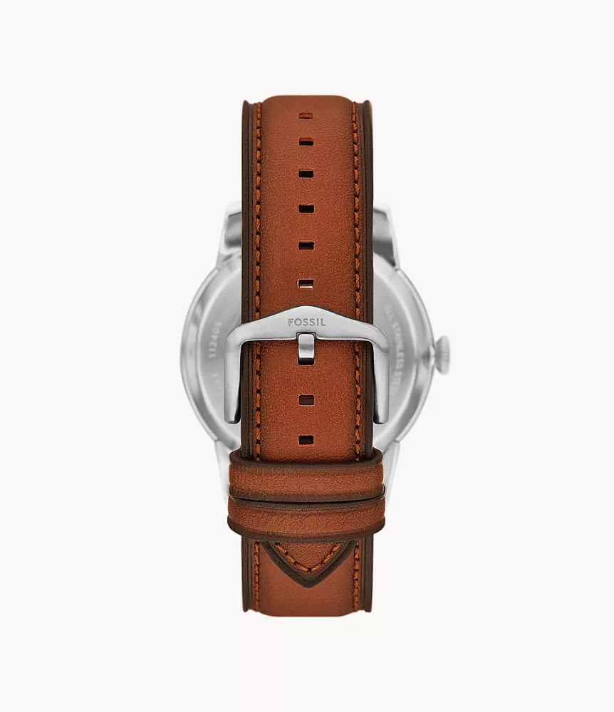 Townsman Automatic Brown Leather Watch
