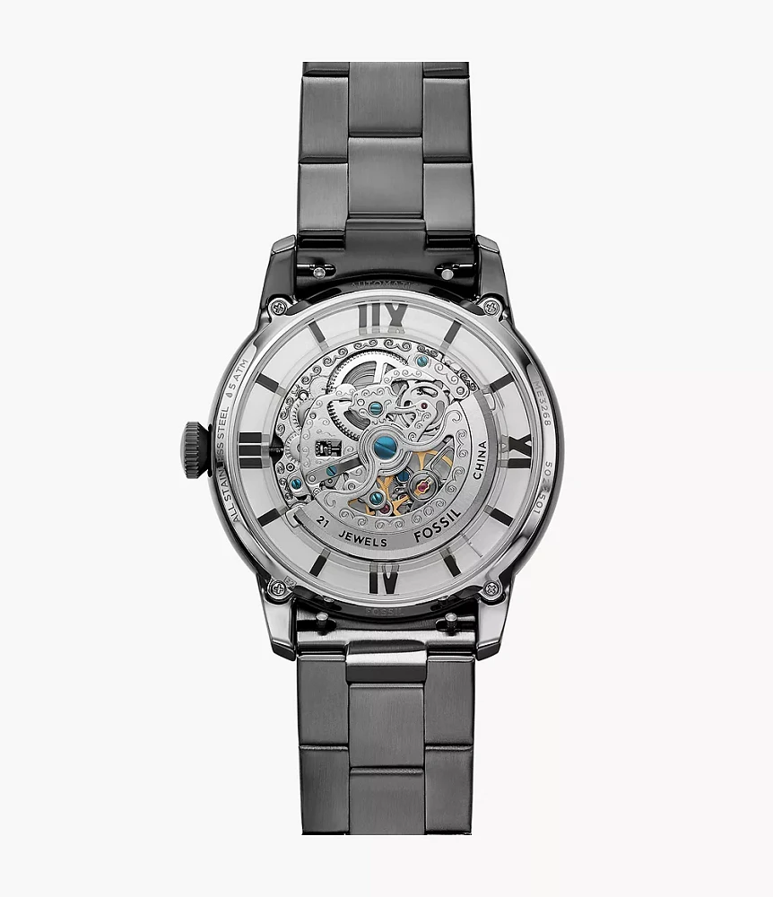 Townsman Automatic Smoke Stainless Steel Watch