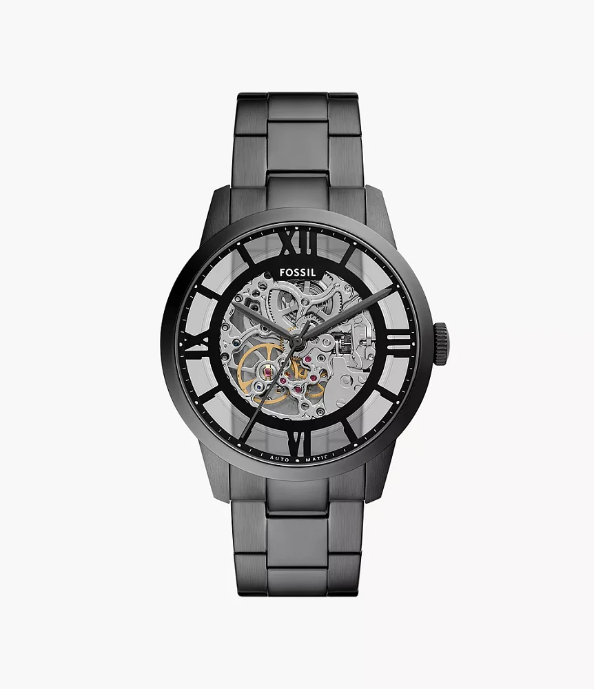 Townsman Automatic Smoke Stainless Steel Watch