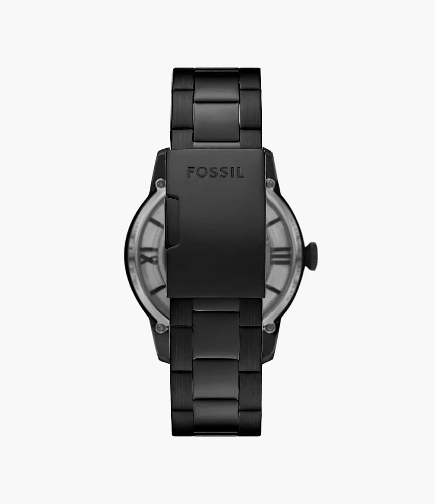 Townsman Automatic Black Stainless Steel Watch
