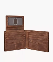 Derrick Leather RFID Passcase Wallet