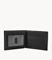 Ingram Leather RFID Bifold with Flip ID Wallet