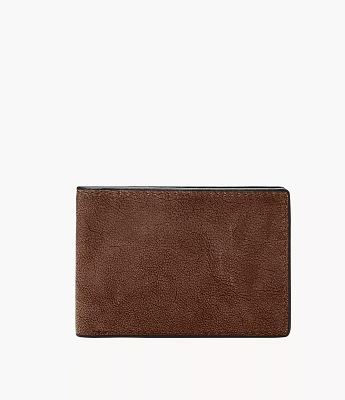 Steven Leather Front Pocket Bifold Wallet