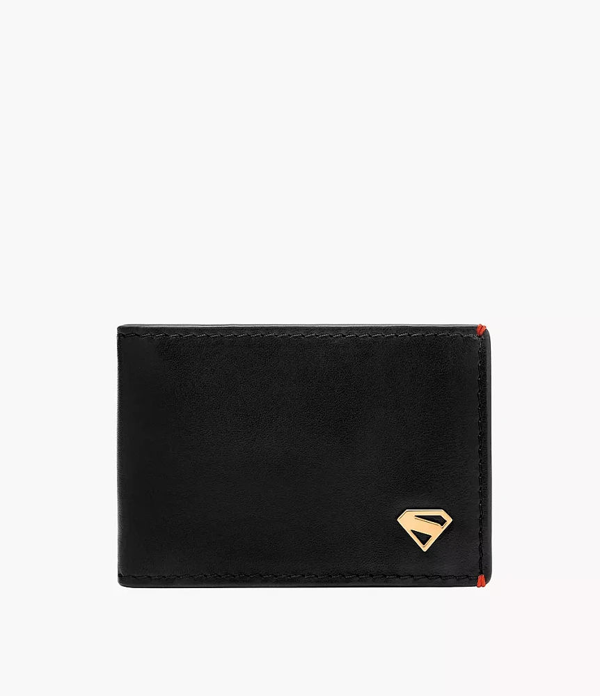 Superman x Fossil Derrick Money Clip Bifold