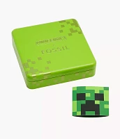 Minecraft x Fossil Special-Edition Card Case Bifold