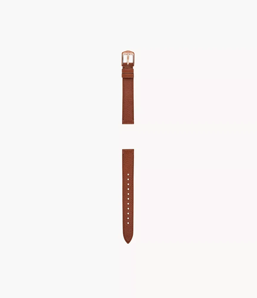 14mm Medium Brown LiteHide™ Leather Strap