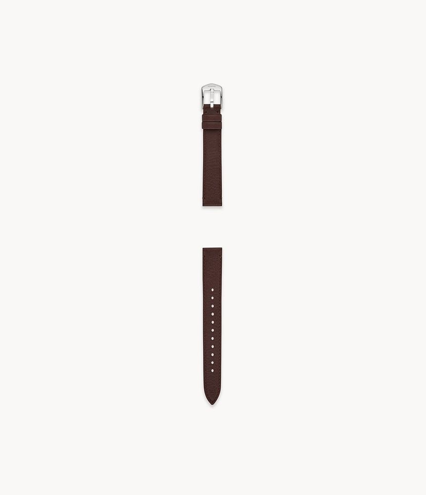 14mm Dark Brown LiteHide™ Leather Strap