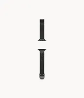 38/40/41/42mm Black Stainless Steel Mesh Band for Apple Watch®