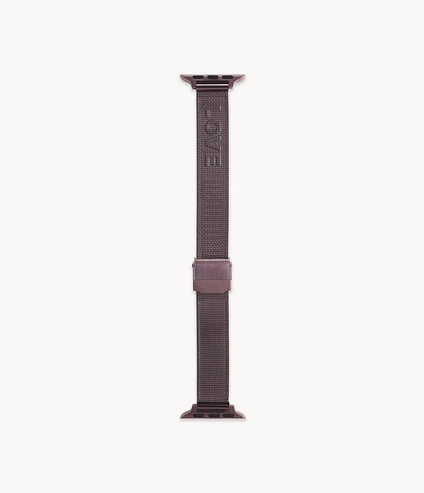 38/40/41/42mm Wine Stainless Steel Mesh Band for Apple Watch®