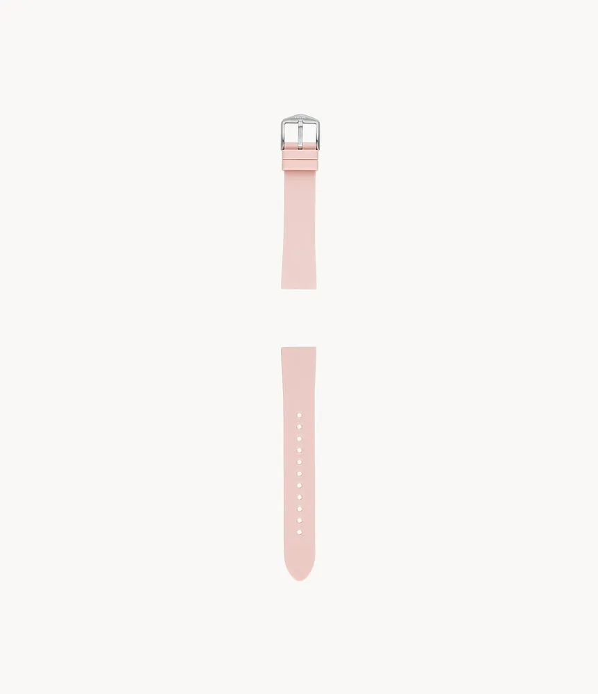 18 mm Blush Silicone Strap