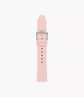 18mm Blush Silicone Strap