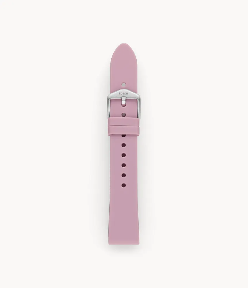 18 mm Lavender Silicone Strap