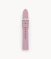 18 mm Lavender Silicone Strap