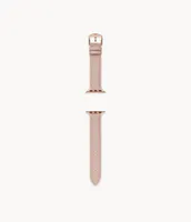 38/40mm Blush Leather Bands for Apple Watches®