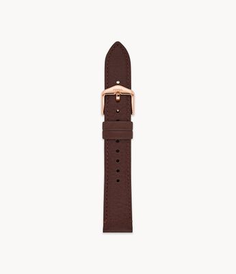 18mm Plum Eco Leather Strap - S181506 - Fossil
